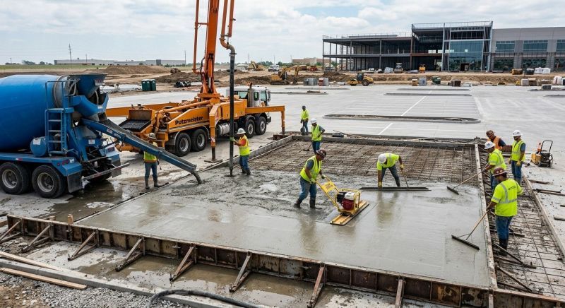 Concrete Installation in Allentown, PA