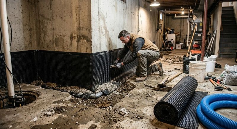 Basement Concrete Installation in Coplay, PA
