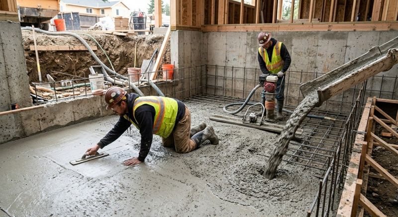 Basement Concrete Installation in Jim Thorpe, PA