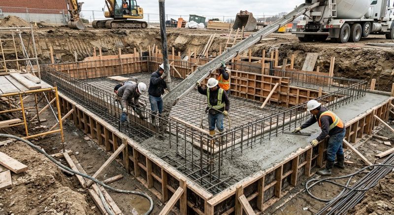 Basement Concrete Installation in Stewartsville, NJ