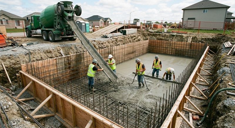 Basement Concrete Pouring in Allentown, PA