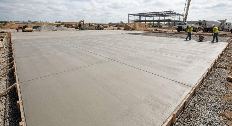Commercial Slab Construction in Riegelsville, PA