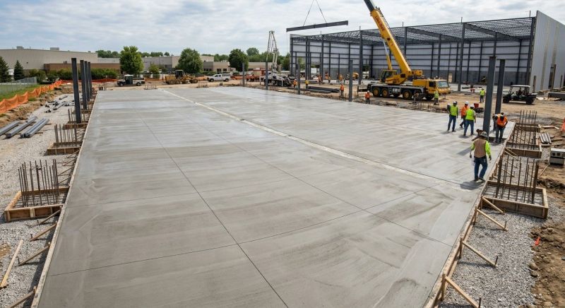 Commercial Slab Construction in Warren County, NJ