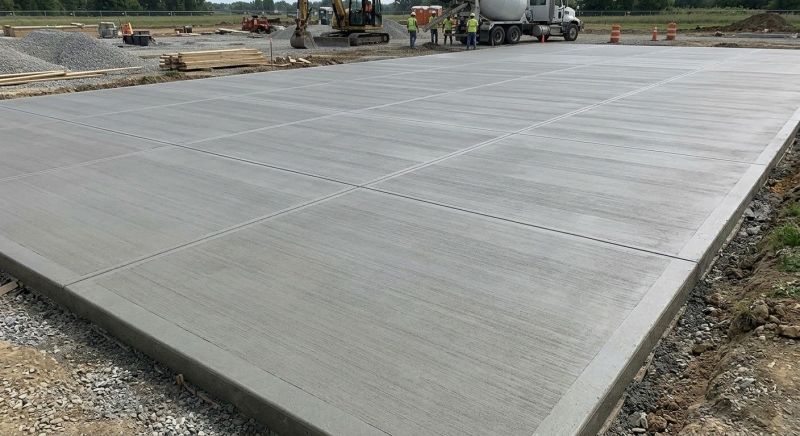 Commercial Slab Installation in Blandon, PA