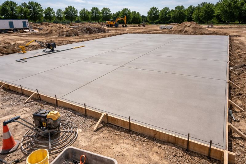 Commercial Slab Installation in East Greenville, PA