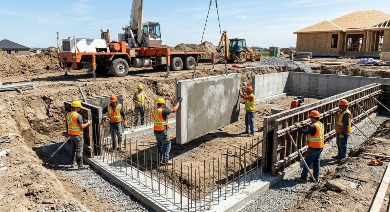 Concrete Foundation Installation in Jim Thorpe, PA