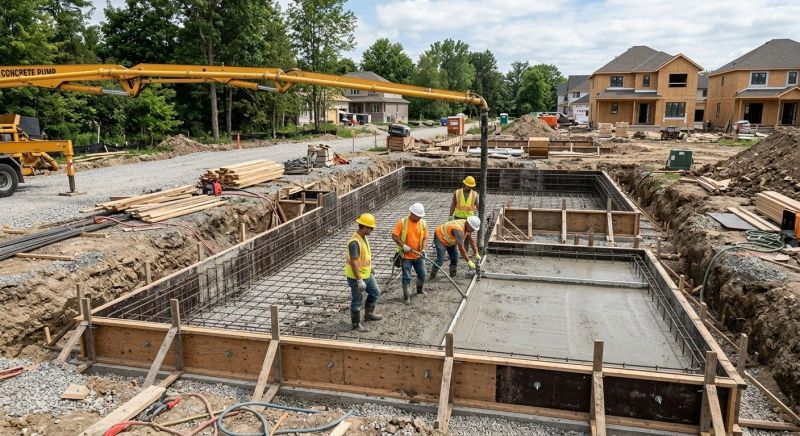Foundation Construction in East Greenville, PA