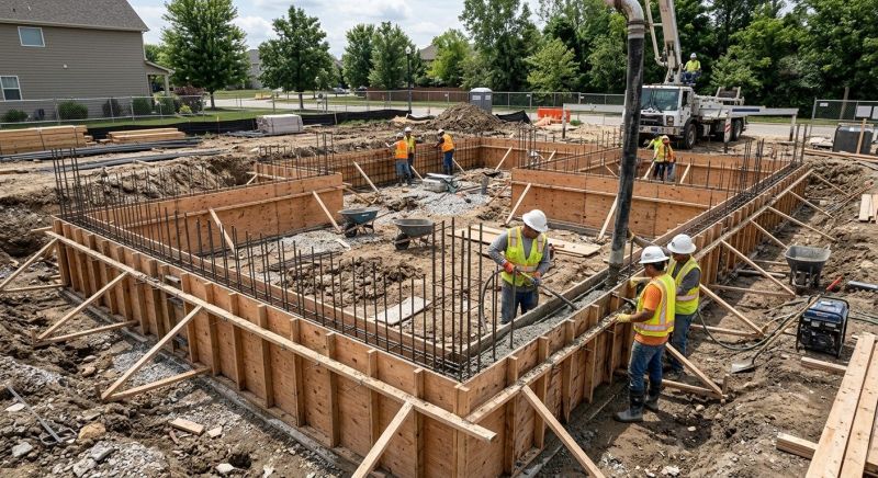 Foundation Construction in Harleysville, PA