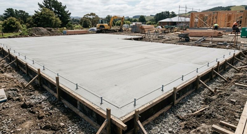 Foundation Slab Construction in Allentown, PA
